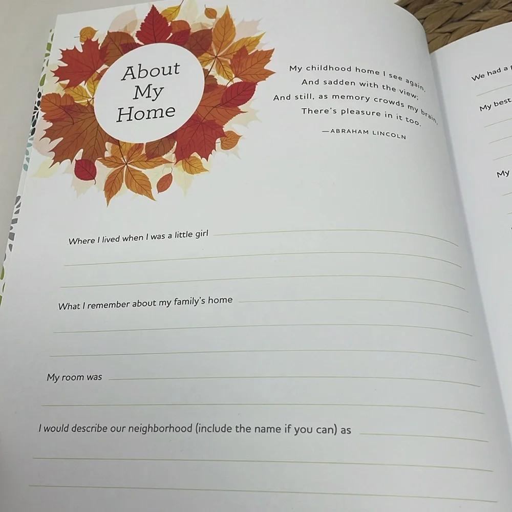 Bluestreak grandmother journal